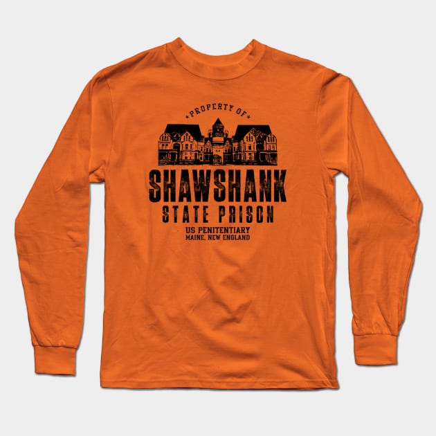 Shawshank Prison Long Sleeve T-Shirt by MIKOLTN